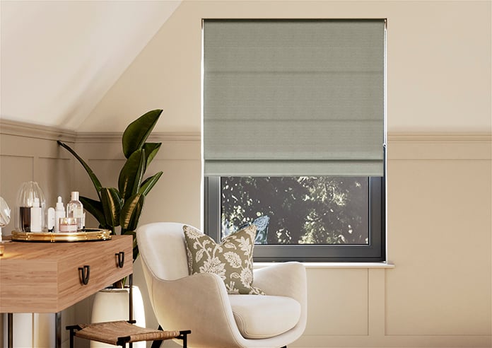 Montierre, Juniper Green - Twist&Fit Roman Blind - Image 3